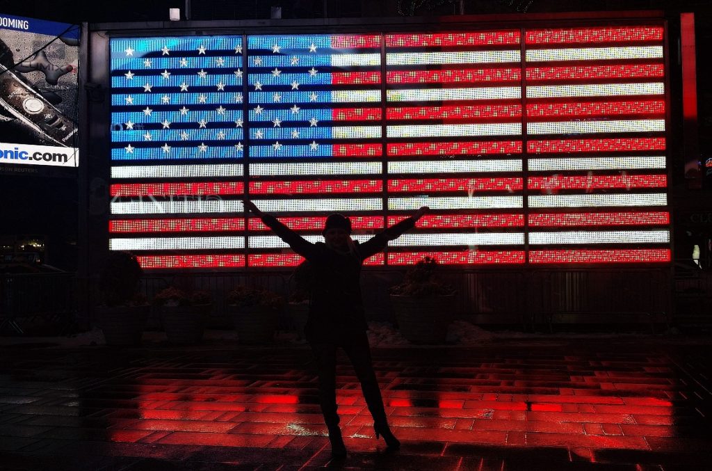 In Times Square in 2015 - 2010s in photos