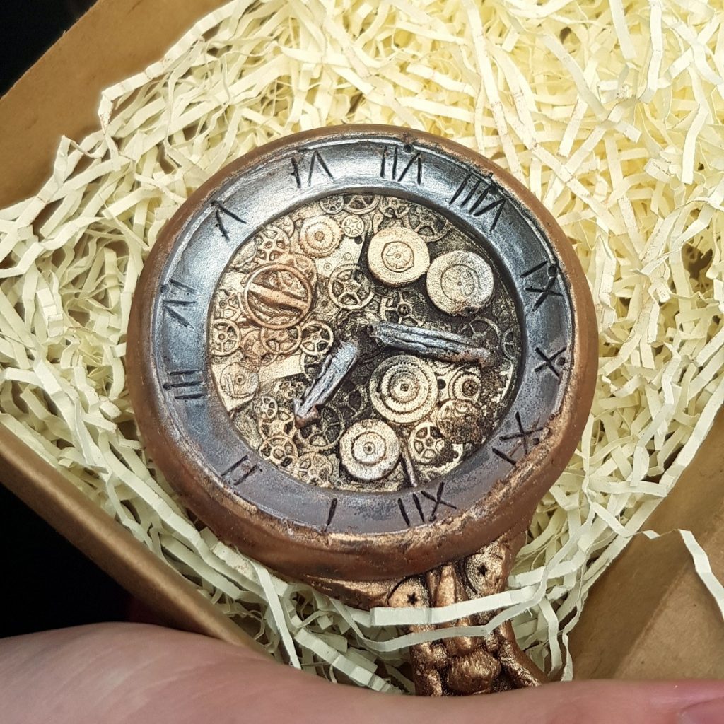 The chocolate pocket watch - 80 Days A Real World Experience review by BeckyBecky Blogs