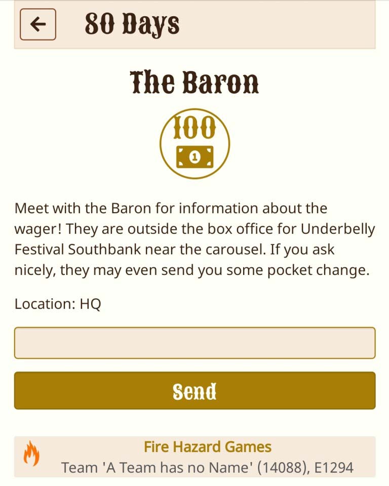 The web app - 80 Days A Real World Experience review by BeckyBecky Blogs