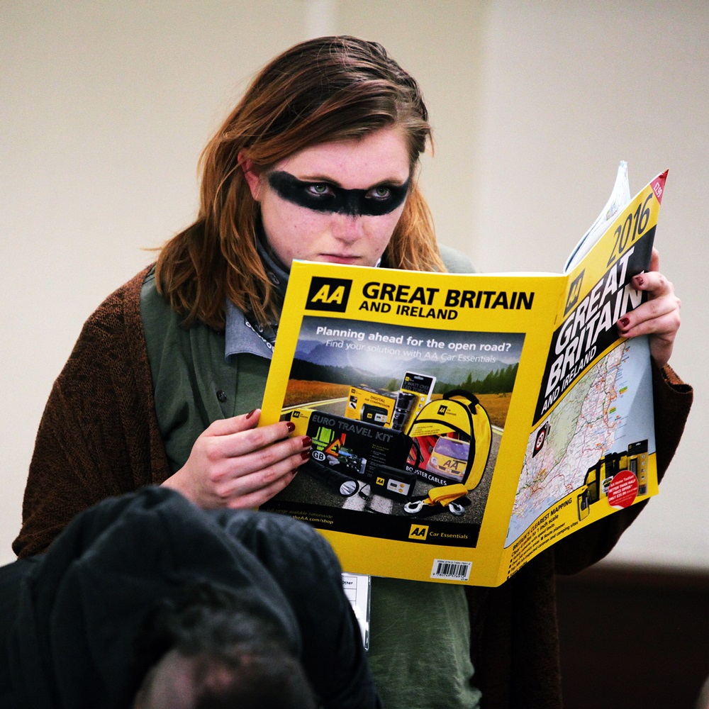 Shrike survivor player at the Aftermath Megagame