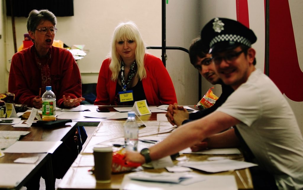 Gold Command at the Aftermath Megagame
