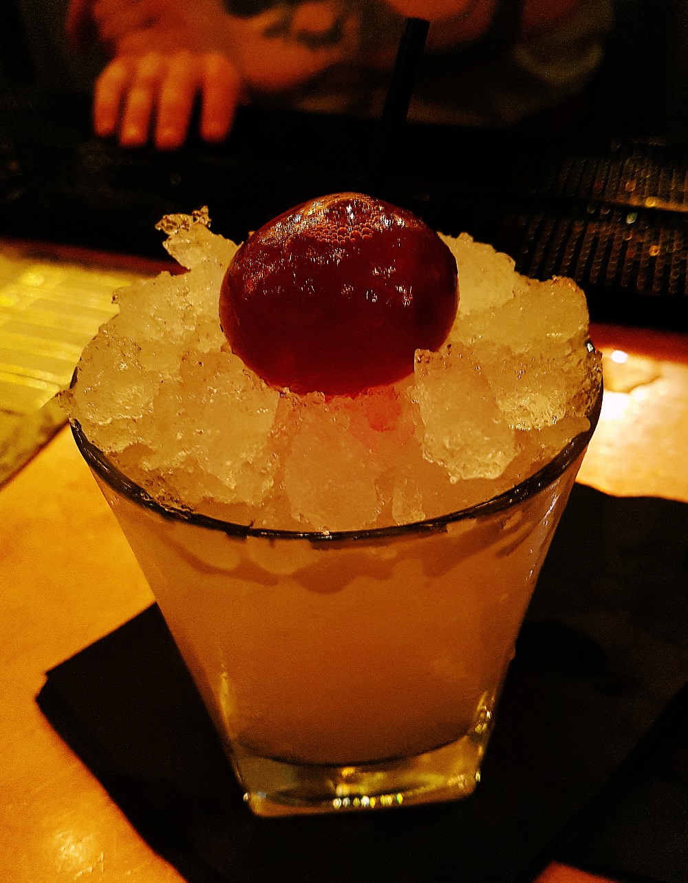 Ballbreaker cocktail at Alchemist Leeds Trinity