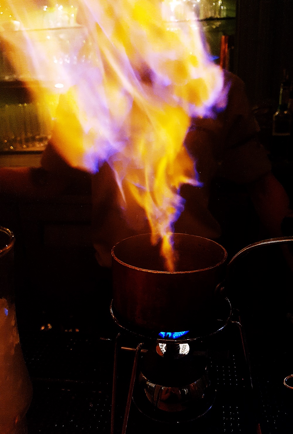 Caramelised Rum Punch cocktail at Alchemist Leeds Trinity