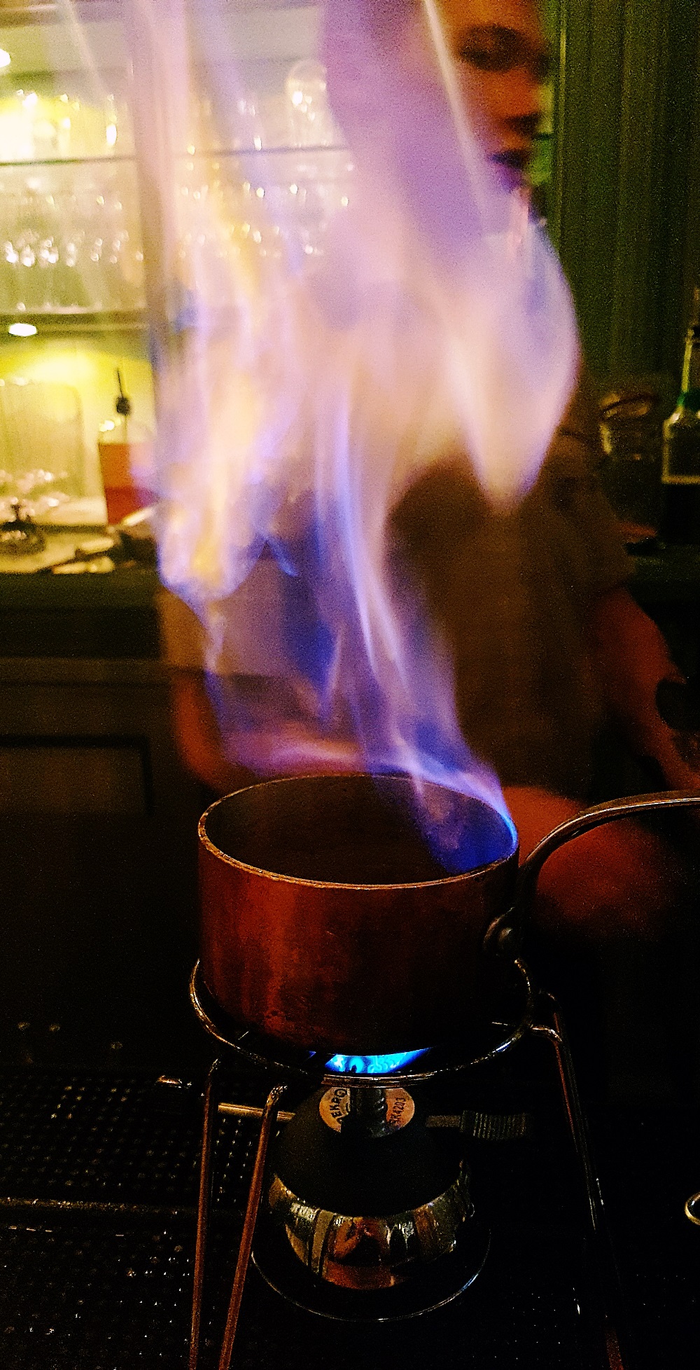 Caramelised Rum Punch cocktail at Alchemist Leeds Trinity