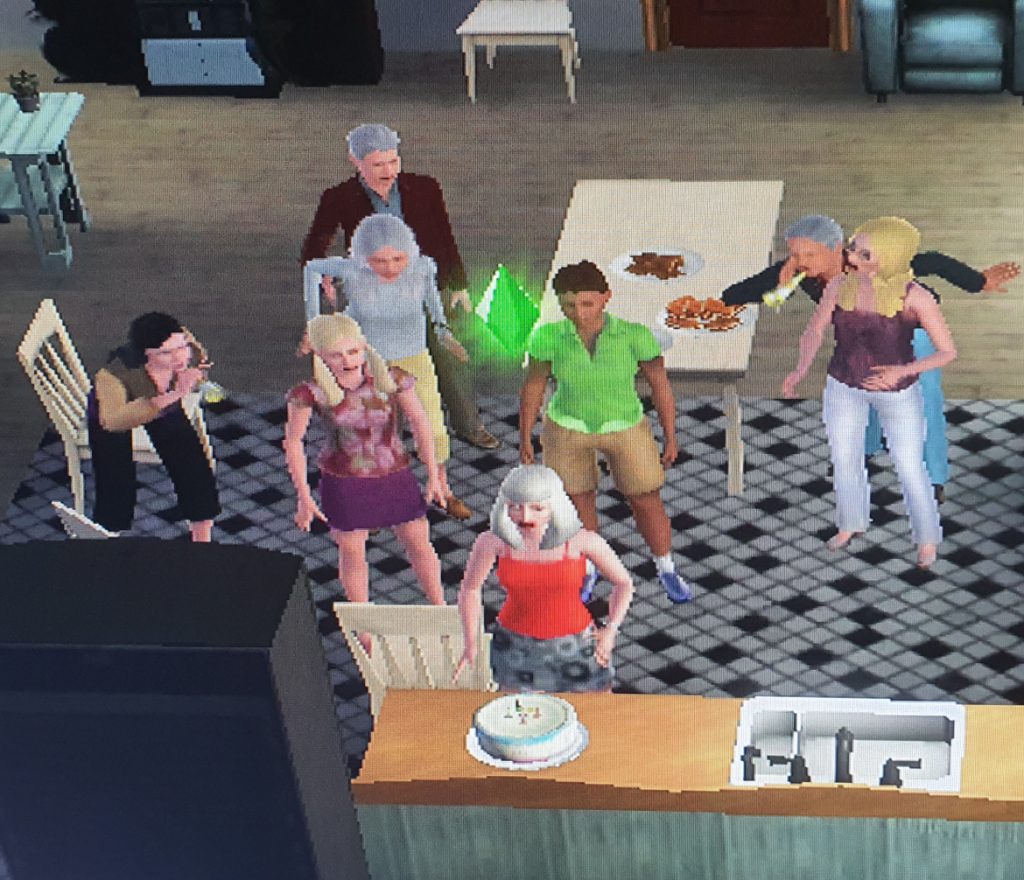 Playing the Sims 3 - 2020 in photos by BeckyBecky Blogs
