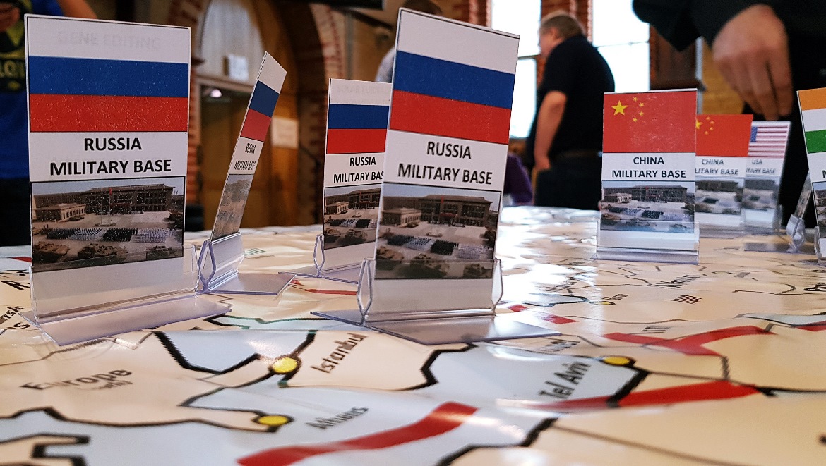 Army bases in Russia - Arrival Megagame After Action Report by BeckyBecky Blogs