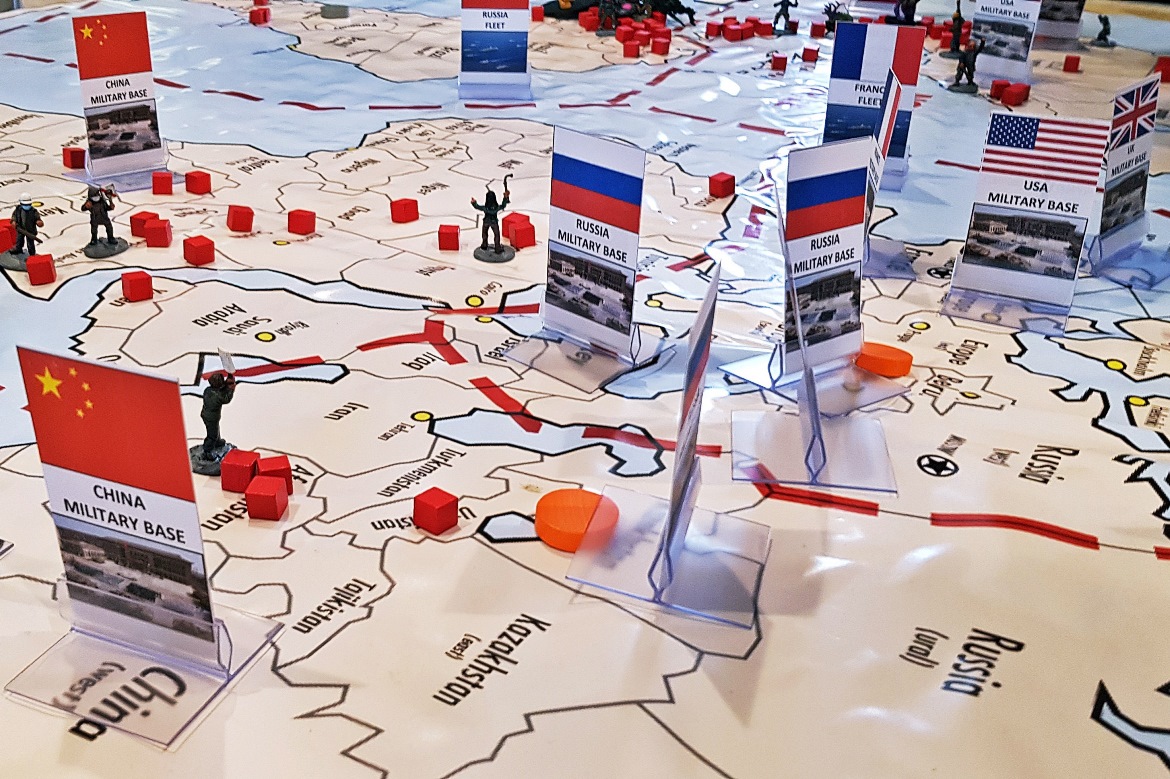 Russia and its neighbours - Arrival Megagame After Action Report by BeckyBecky Blogs