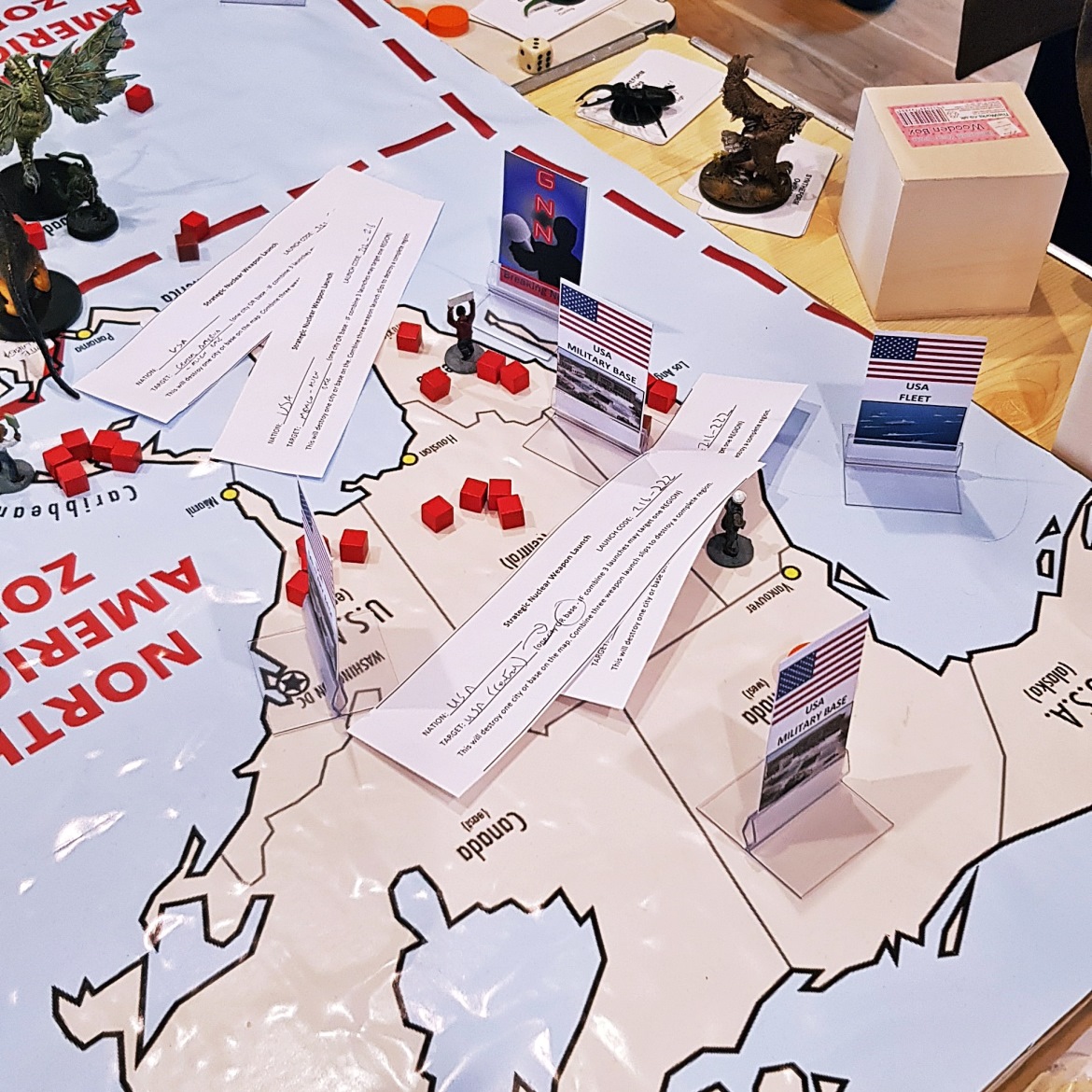Strategic nukes on American soil - Arrival Megagame After Action Report by BeckyBecky Blogs