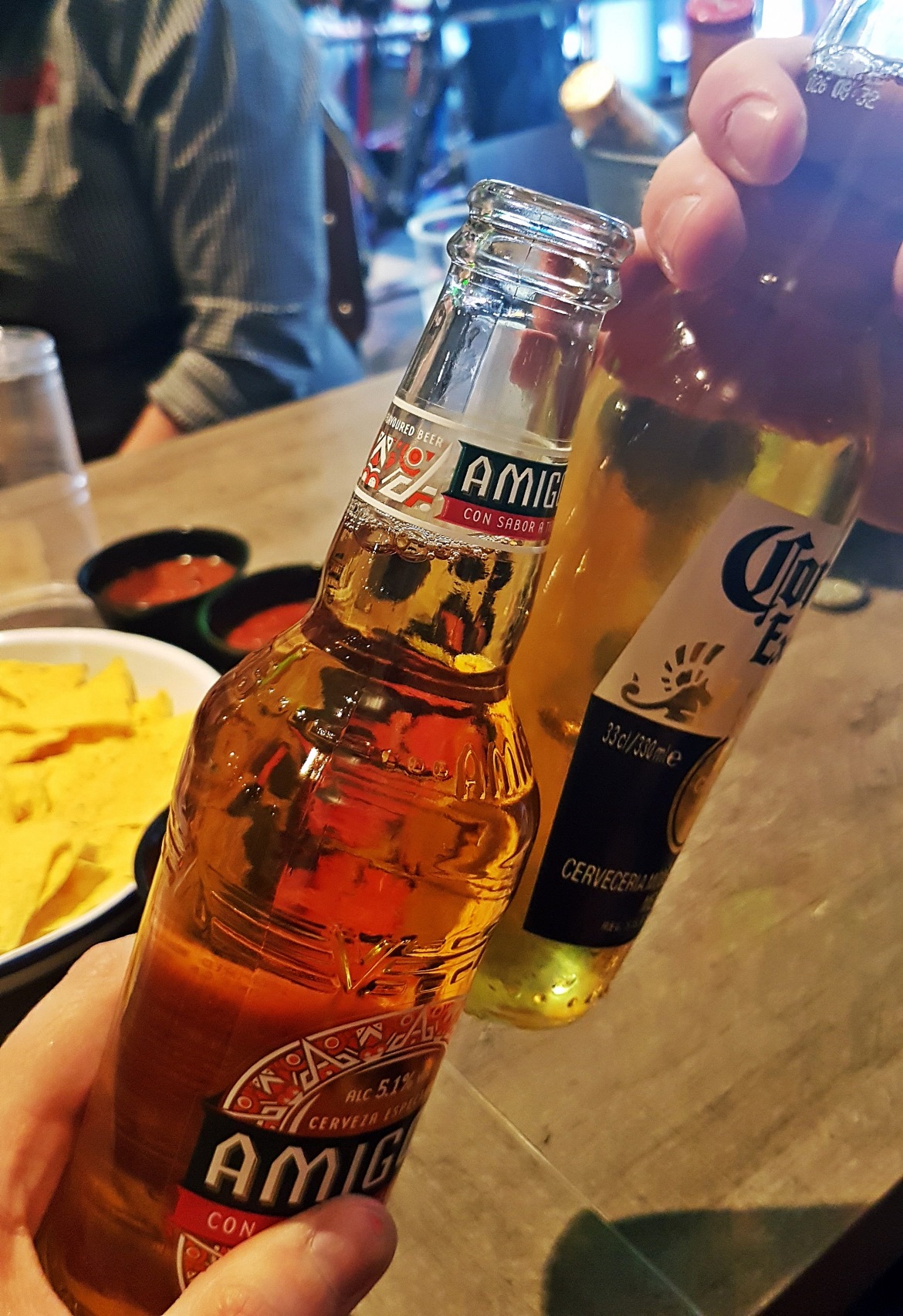 Beer cheers - Burrito Masterclass with Barburrito, review by BeckyBecky Blogs