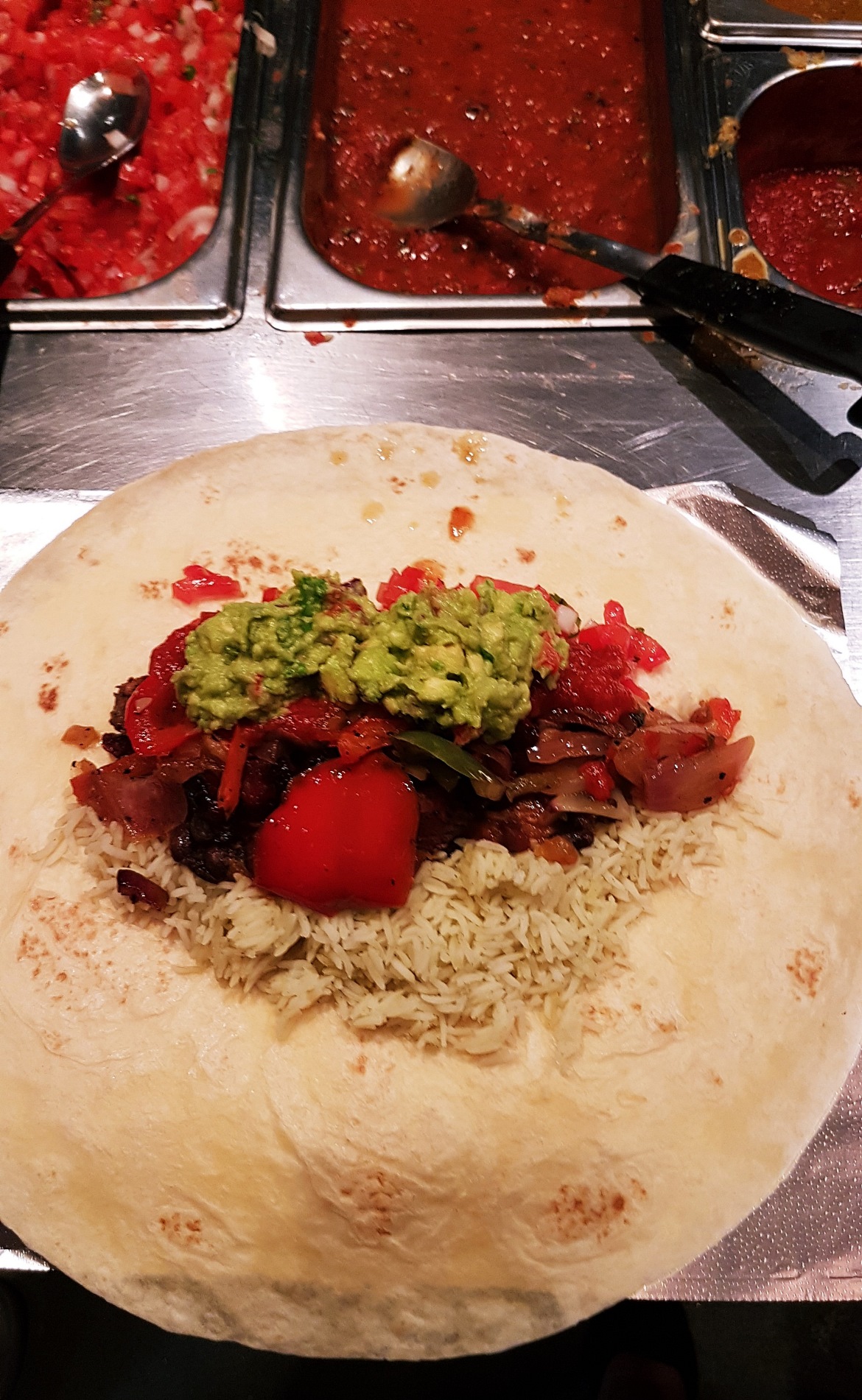 A fully loaded burrito - Burrito Masterclass with Barburrito, review by BeckyBecky Blogs