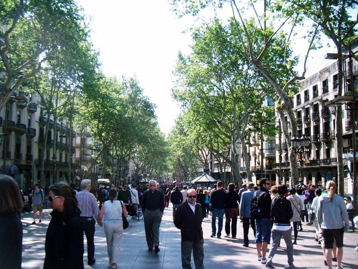 La Rambla - Reminiscing about Barcelona by BeckyBecky Blogs