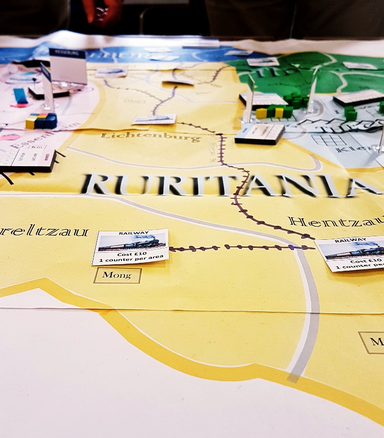 Ruritania's railway - Barricades and Borders After Action Report by BeckyBecky Blogs