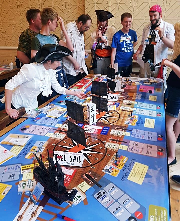 Life on Rackham's Ghost - Blood and Thunder Megagame After Action Report by BeckyBecky Blogs