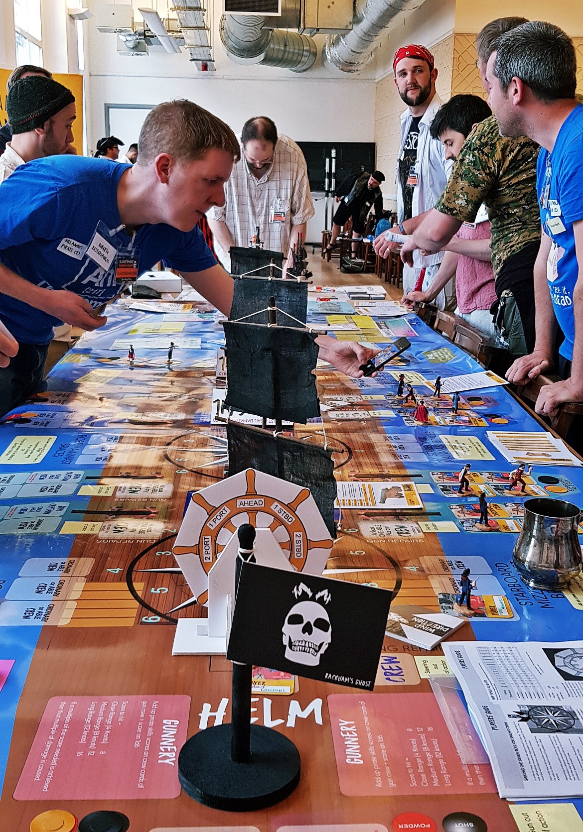 Life on Rackham's Ghost - Blood and Thunder Megagame After Action Report by BeckyBecky Blogs