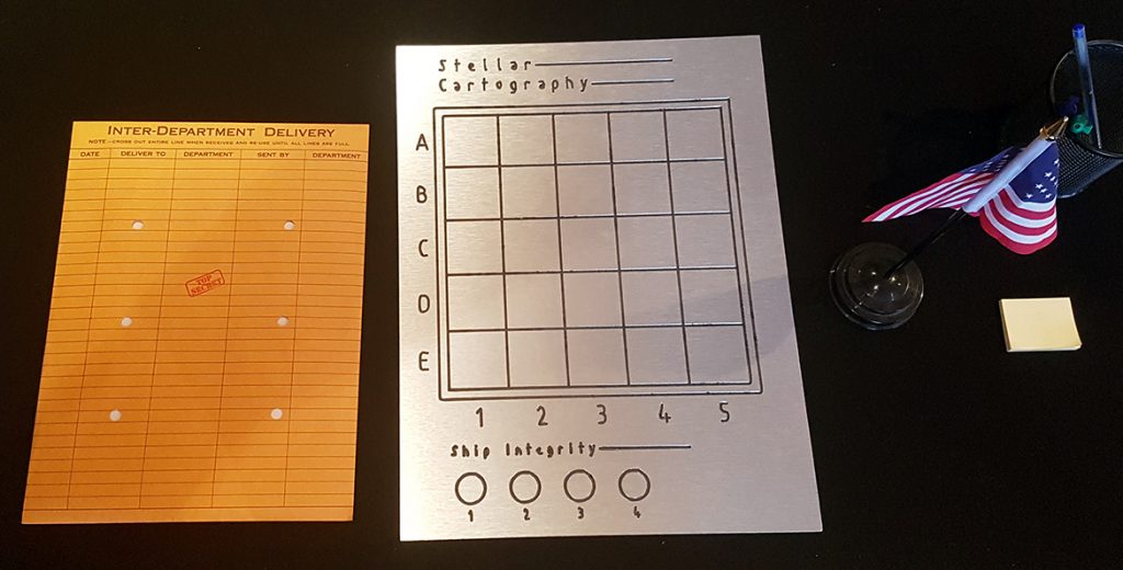 Team USA's table - Bring Them Home megagame report by BeckyBecky Blogs - Kingdom of Seasons megagame report by BeckyBecky Blogs