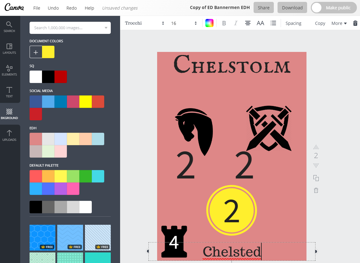 Making Bannerman Cards - Using Canva to create graphics for your megagame