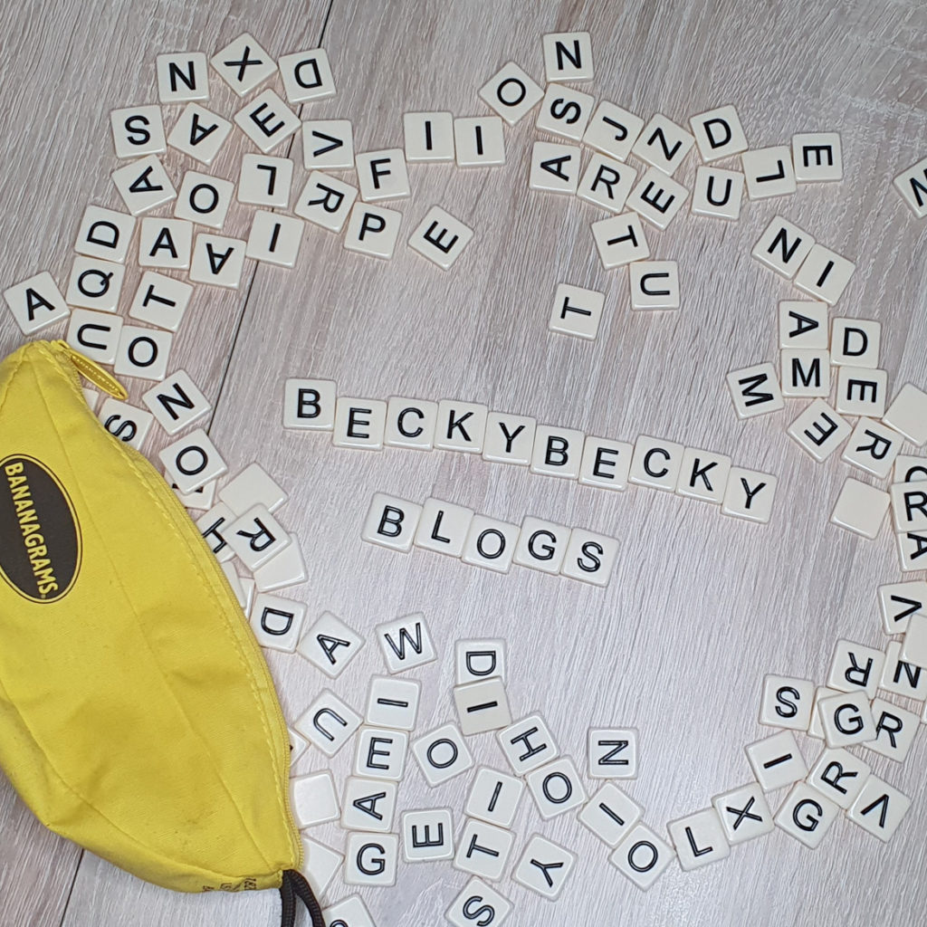 Bananagrams - Geeky Present Haul from Christmas 2020 by BeckyBecky Blogs
