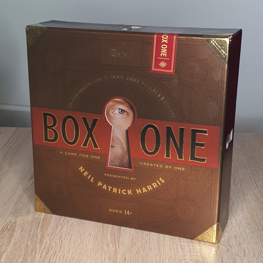 Box One by Neil Patrick Harris - Geeky Present Haul from Christmas 2020 by BeckyBecky Blogs