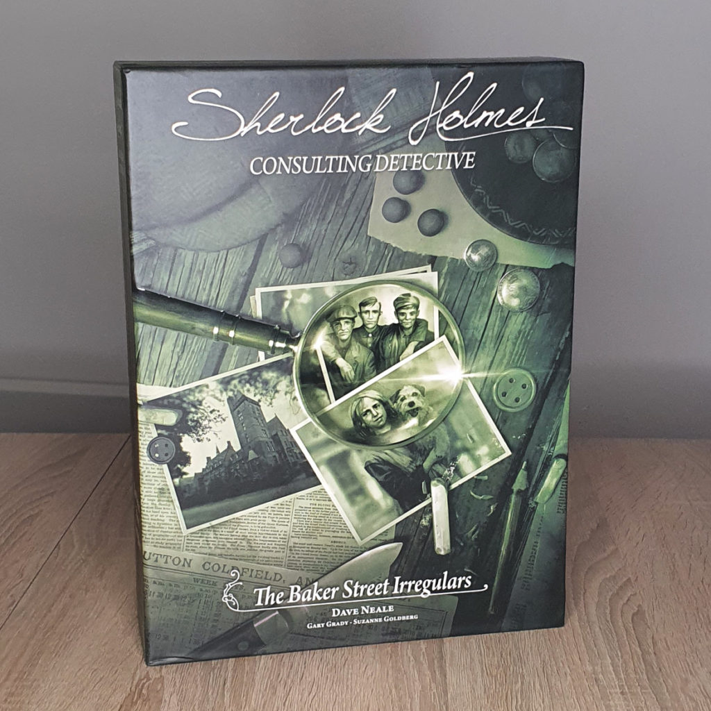 Sherlock Holmes Consulting Detective: The Baker Street Irregulars - Geeky Present Haul from Christmas 2020 by BeckyBecky Blogs