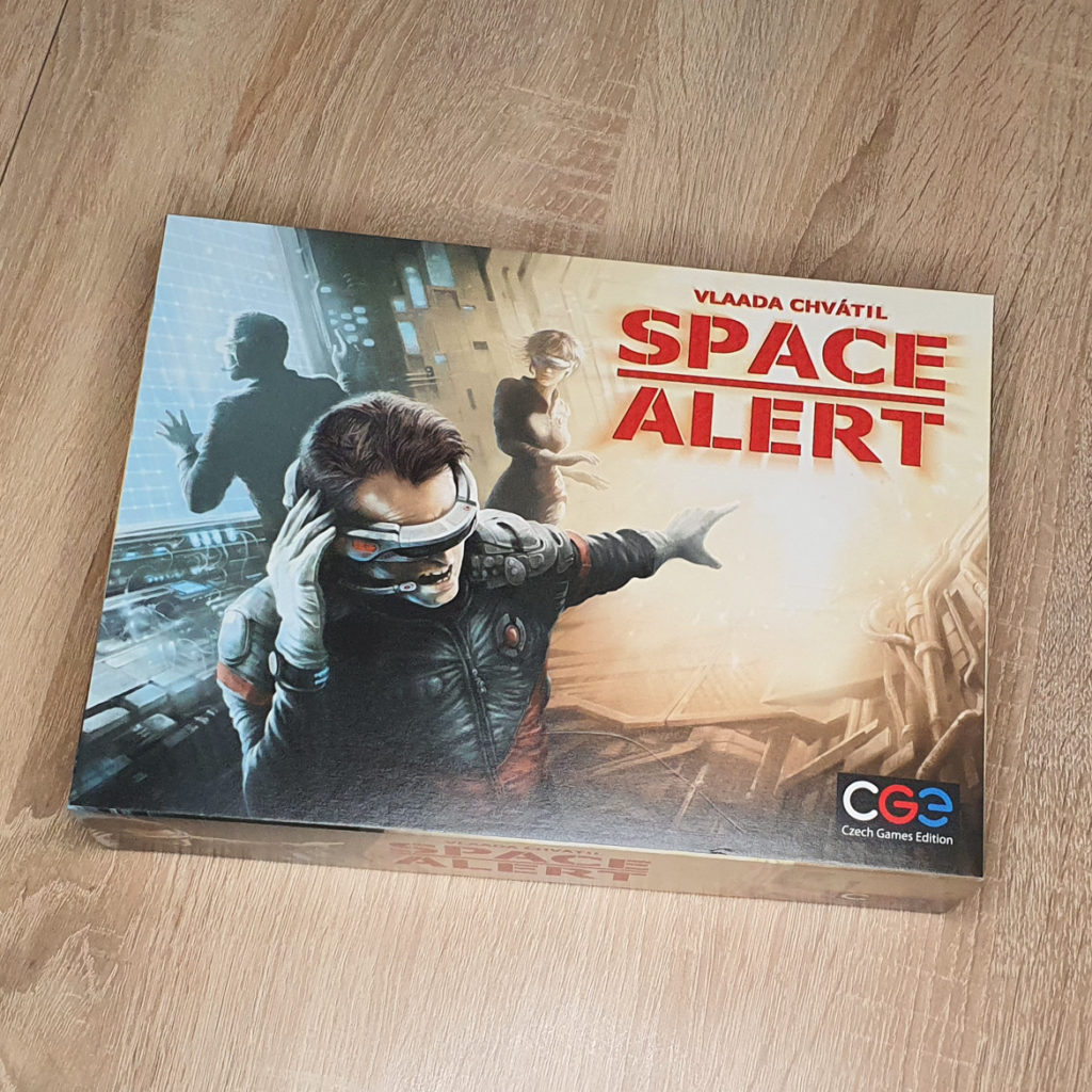 Space Alert board game - Geeky Present Haul from Christmas 2020 by BeckyBecky Blogs