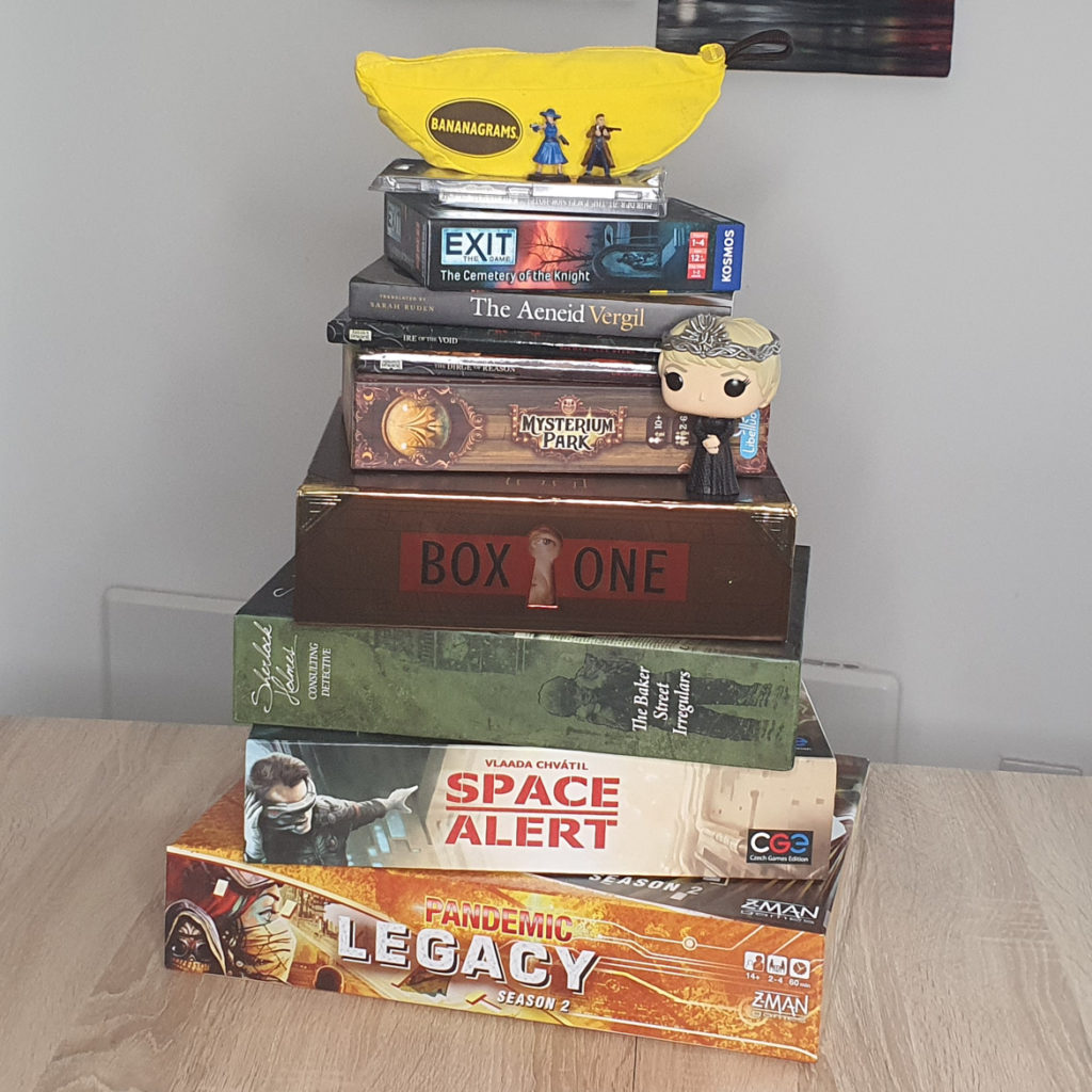 Present Stack - Geeky Present Haul from Christmas 2020 by BeckyBecky Blogs