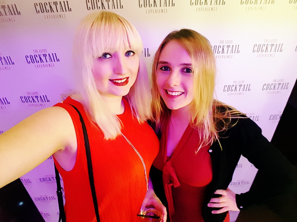 Selfies at the Cocktail Experience Leeds - Review by BeckyBecky Blogs