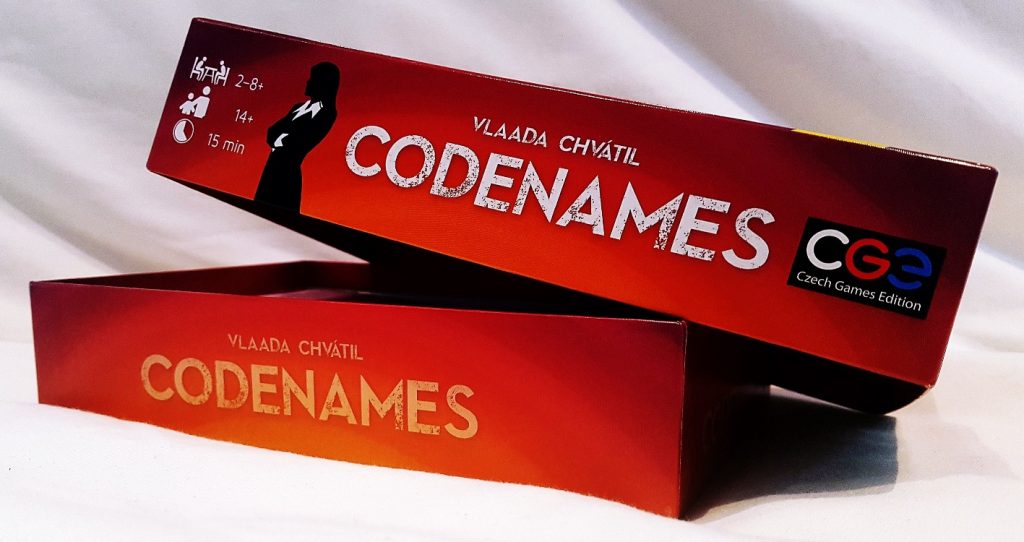 Codenames tabletop card game