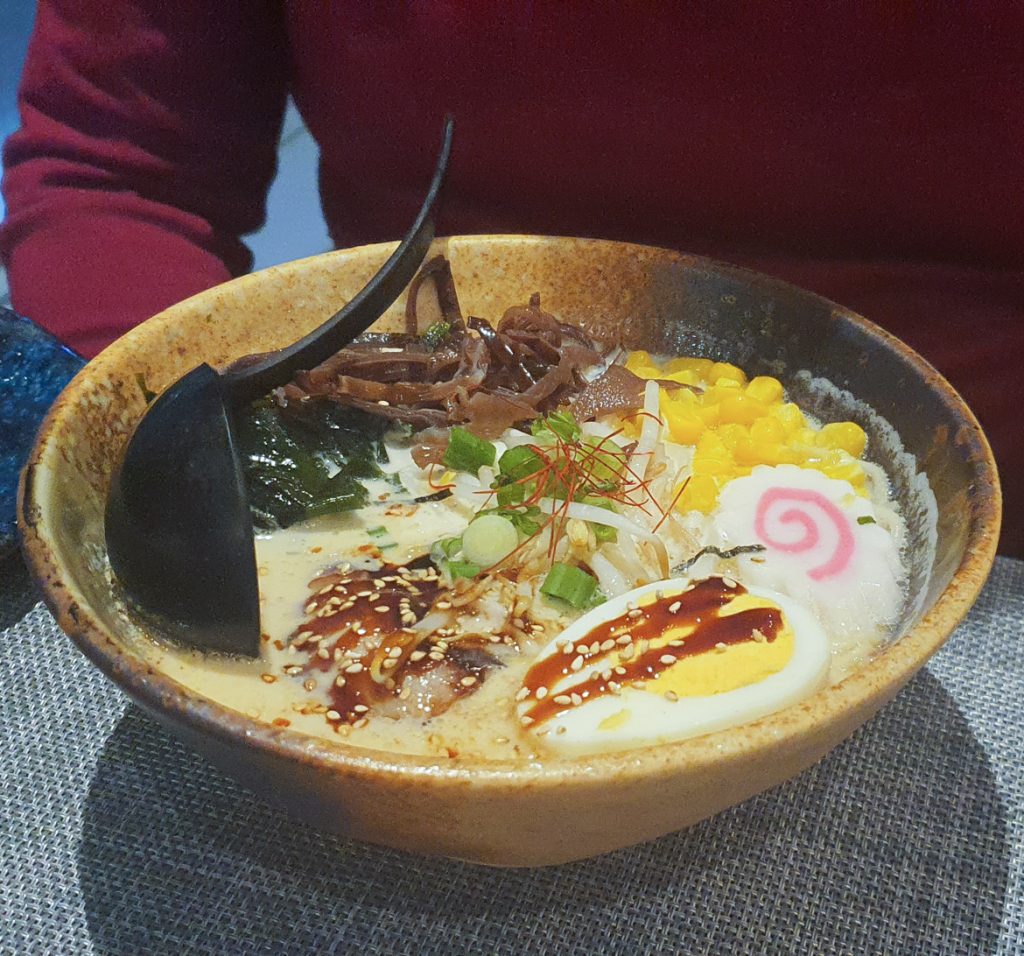 A bowl of delicious looking ramen