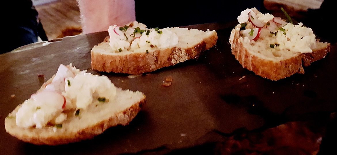 Whipped bone marrow on sour dough at Hidden Harewood - December Monthly Recap by BeckyBecky Blogs