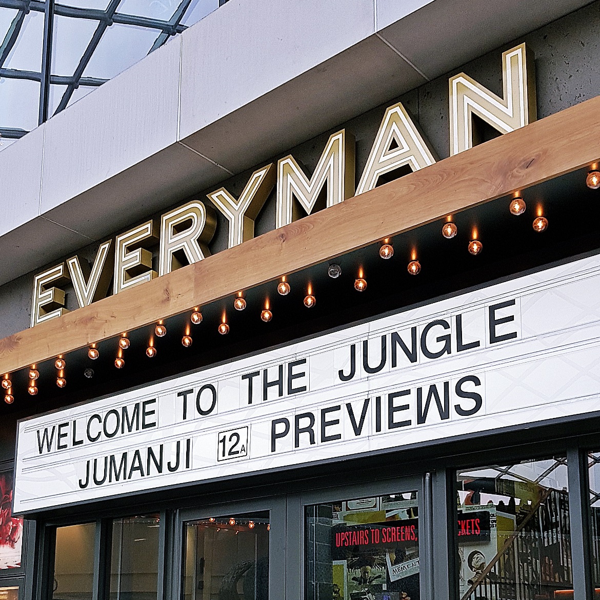 Going to see Jumanji - December Monthly Recap by BeckyBecky Blogs