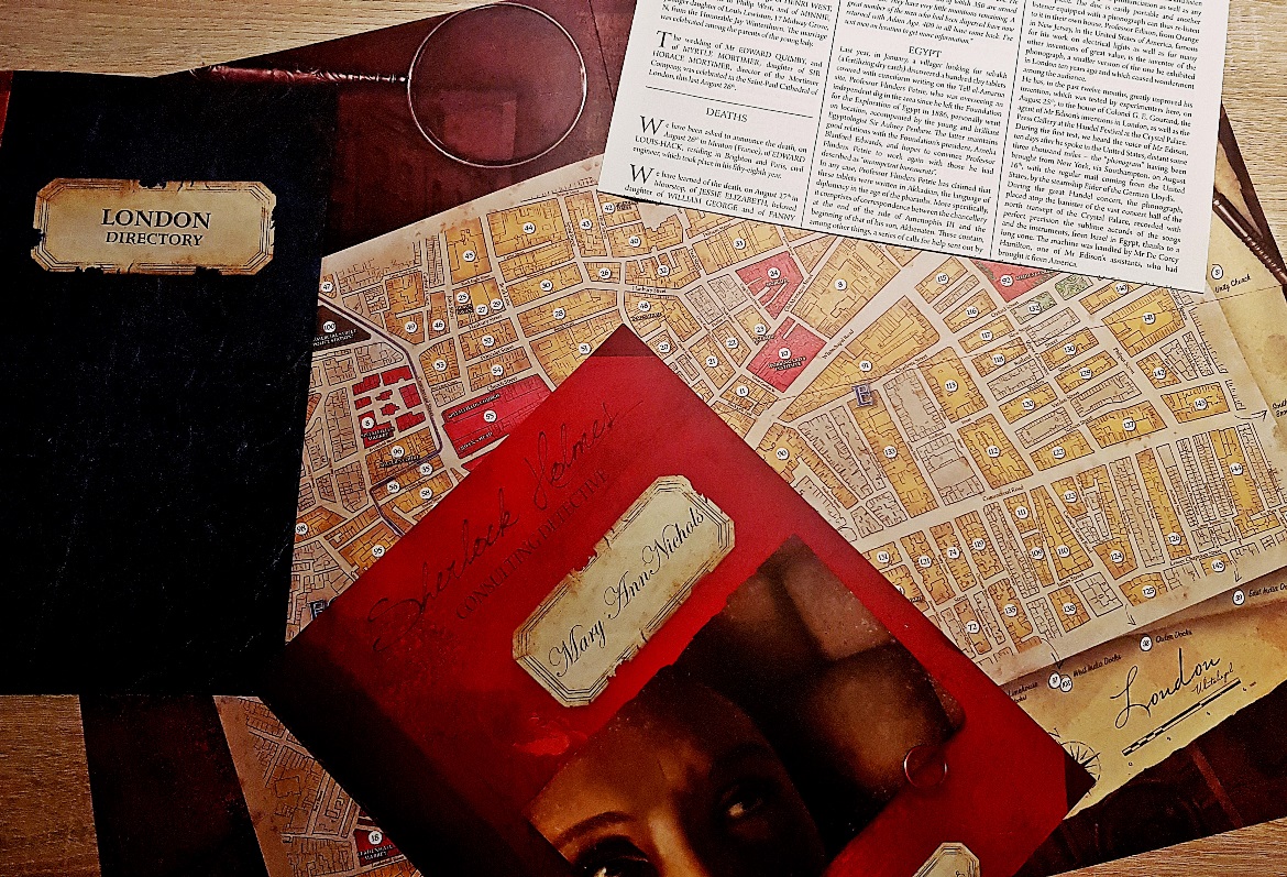 Sherlock Holmes Consulting Detective, the Jack the Ripper cases - December Monthly Recap by BeckyBecky Blogs