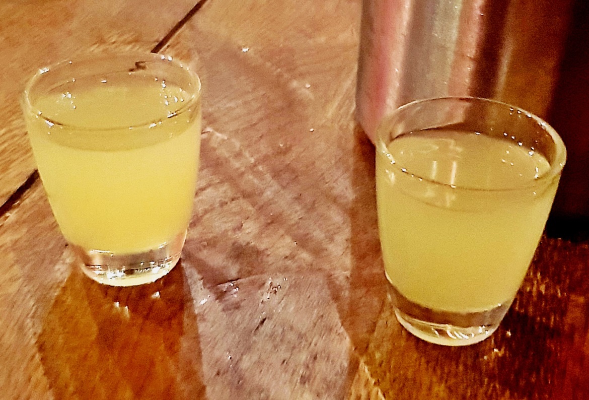Limoncello at Italian midnight at Veenos - December Monthly Recap by BeckyBecky Blogs