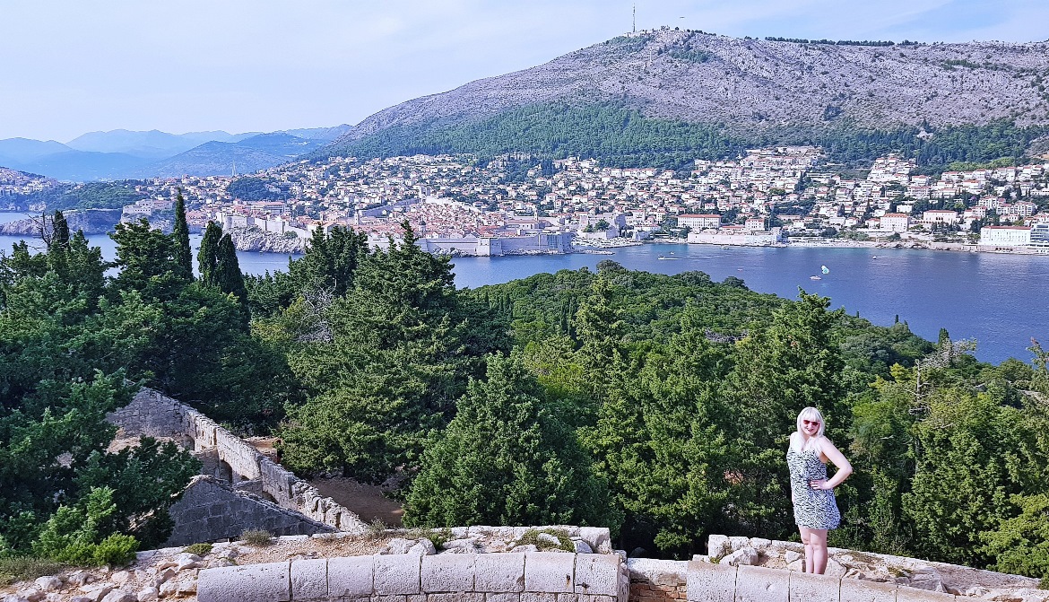 View back to Dubrovnik from Lokrum - Sightseeing in Dubrovnik, Croatia - Top Travel Tips by BeckyBecky Blogs