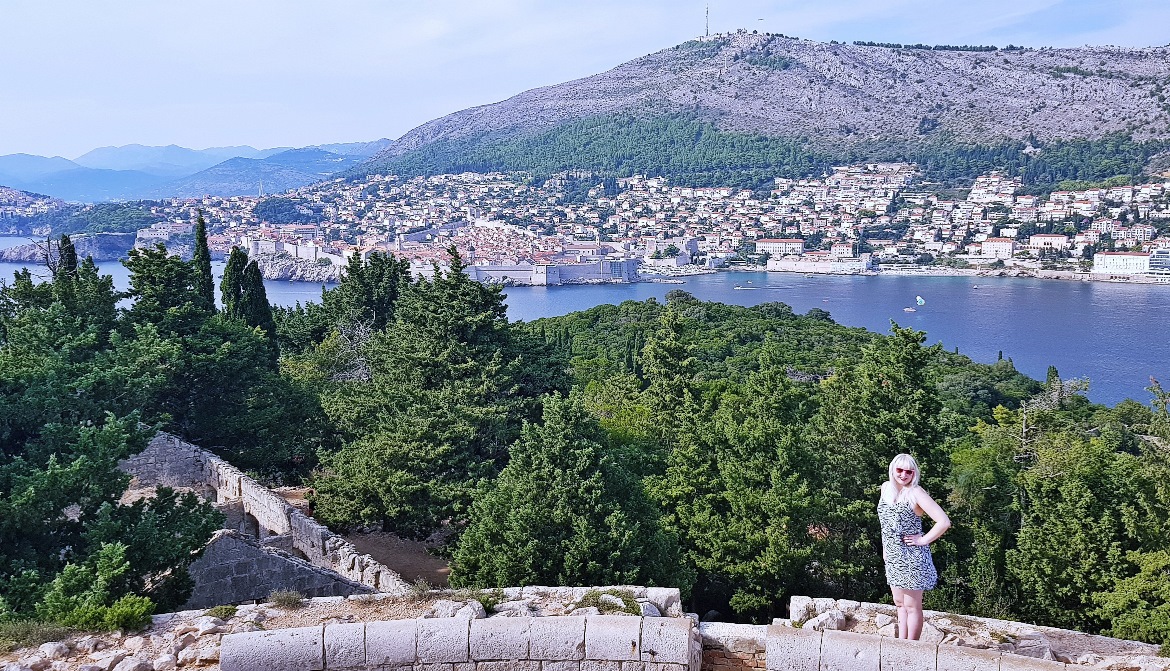 View back to Dubrovnik from Lokrum - Sightseeing in Dubrovnik, Croatia - Top Travel Tips by BeckyBecky Blogs