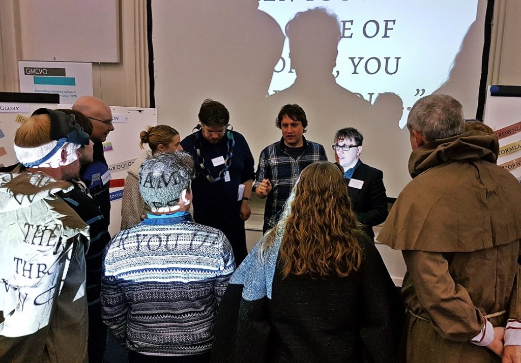 The maesters meeting at Everybody Dies Harder - How to Write a Megagame, Part 6, Secret Plots