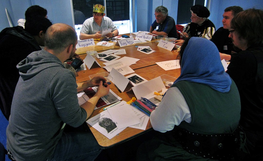 Small Council at the Everybody Dies Megagame by BeckyBecky Blogs