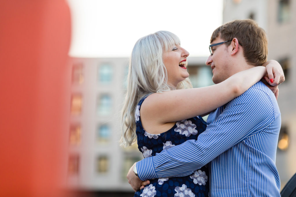 Engagement shoot at Leeds Dock with Tux and Tales Photography - Achievement Unlocked: Married by BeckyBecky Blogs