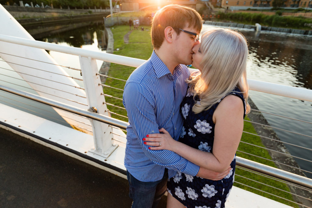 Engagement shoot at Leeds Dock with Tux and Tales Photography - Achievement Unlocked: Married by BeckyBecky Blogs