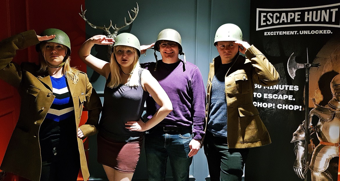 Victory photos - Our Finest Hour, escape room by Escape Hunt Leeds, review by BeckyBecky Blogs