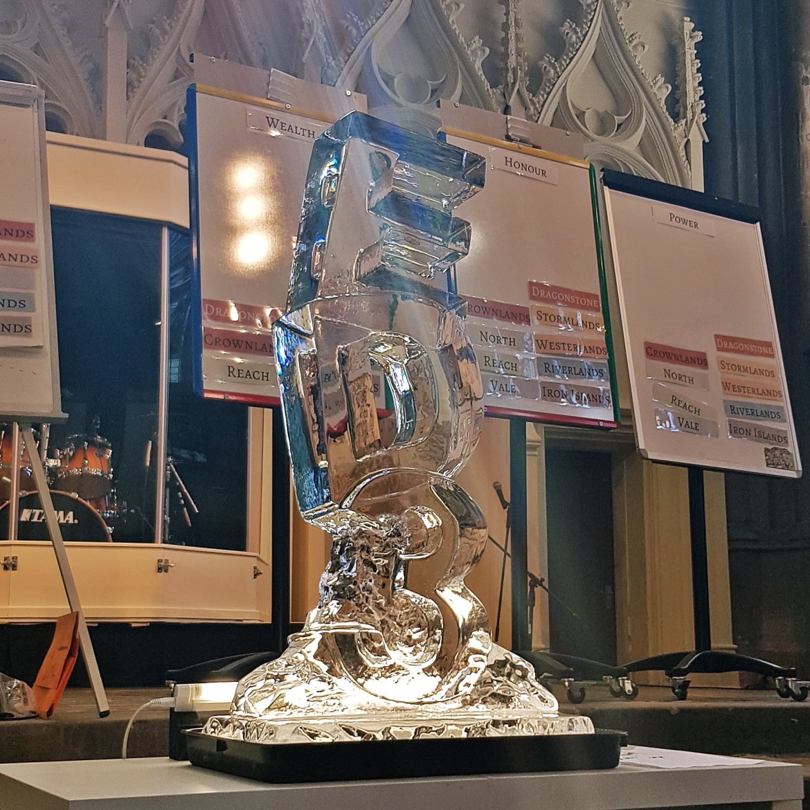 Ice Sculpture - Goodbye Everybody Dies the Megagame by BeckyBecky Blogs