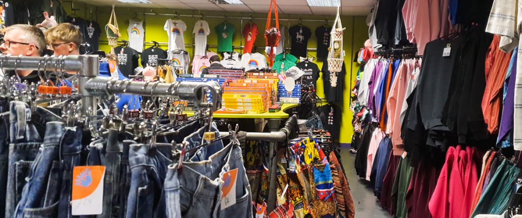 Clothing shop in Affleck's - Exploring Manchester's geek scene with BeckyBecky Blogs