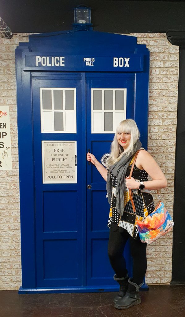 TARDIS in Affleck's - Exploring Manchester's geek scene with BeckyBecky Blogs