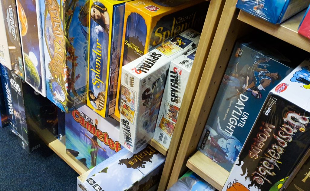 Board games in Travelling Man - Exploring Manchester's geek scene with BeckyBecky Blogs