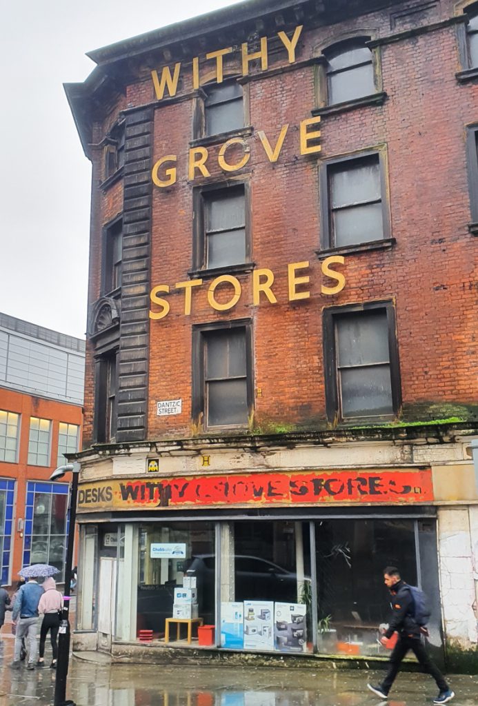 Dilapidated shop fronts -Exploring Manchester's geek scene with BeckyBecky Blogs