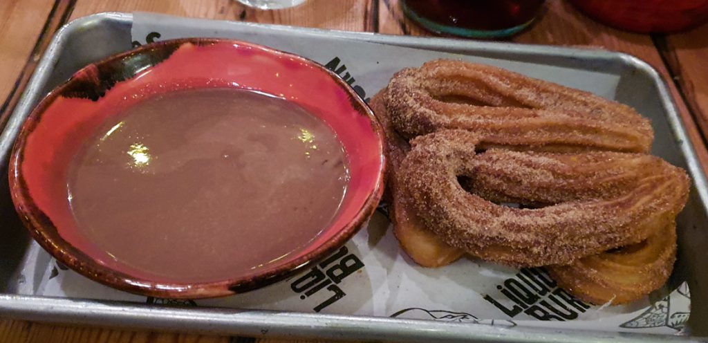 Churros at Liquor and Burn - Exploring Manchester's geek scene with BeckyBecky BlogsGe  escape room by Lucardo Manchester - Exploring Manchester's geek scene with BeckyBecky Blogs