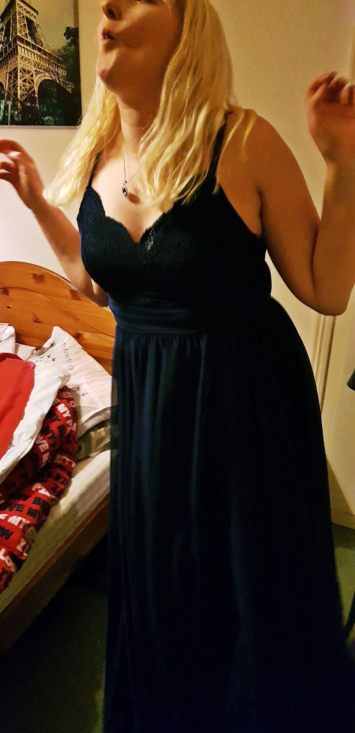 My bridesmaid's dress for Keeleigh's wedding - February 2018 Monthly Recap by BeckyBecky Blogs