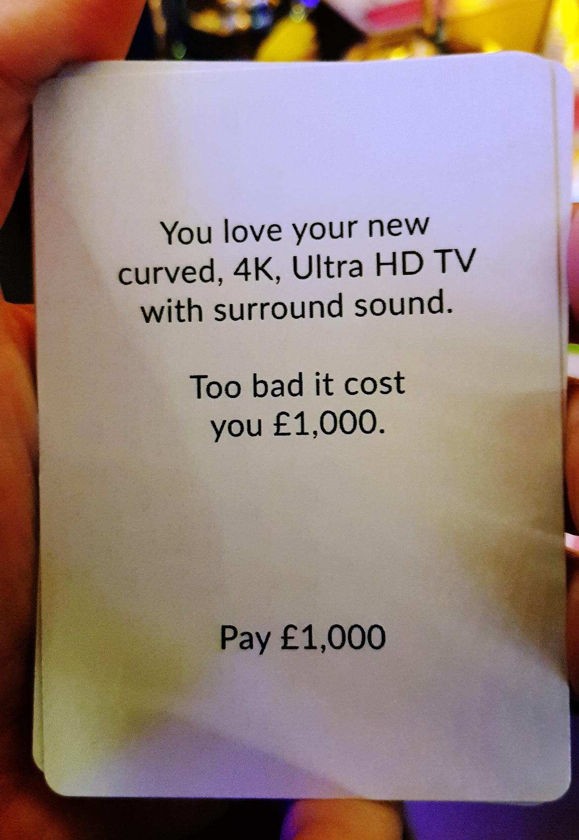 TV buying - giffgaff gameplan's Spend or Save boardgame by BeckyBecky Blogs