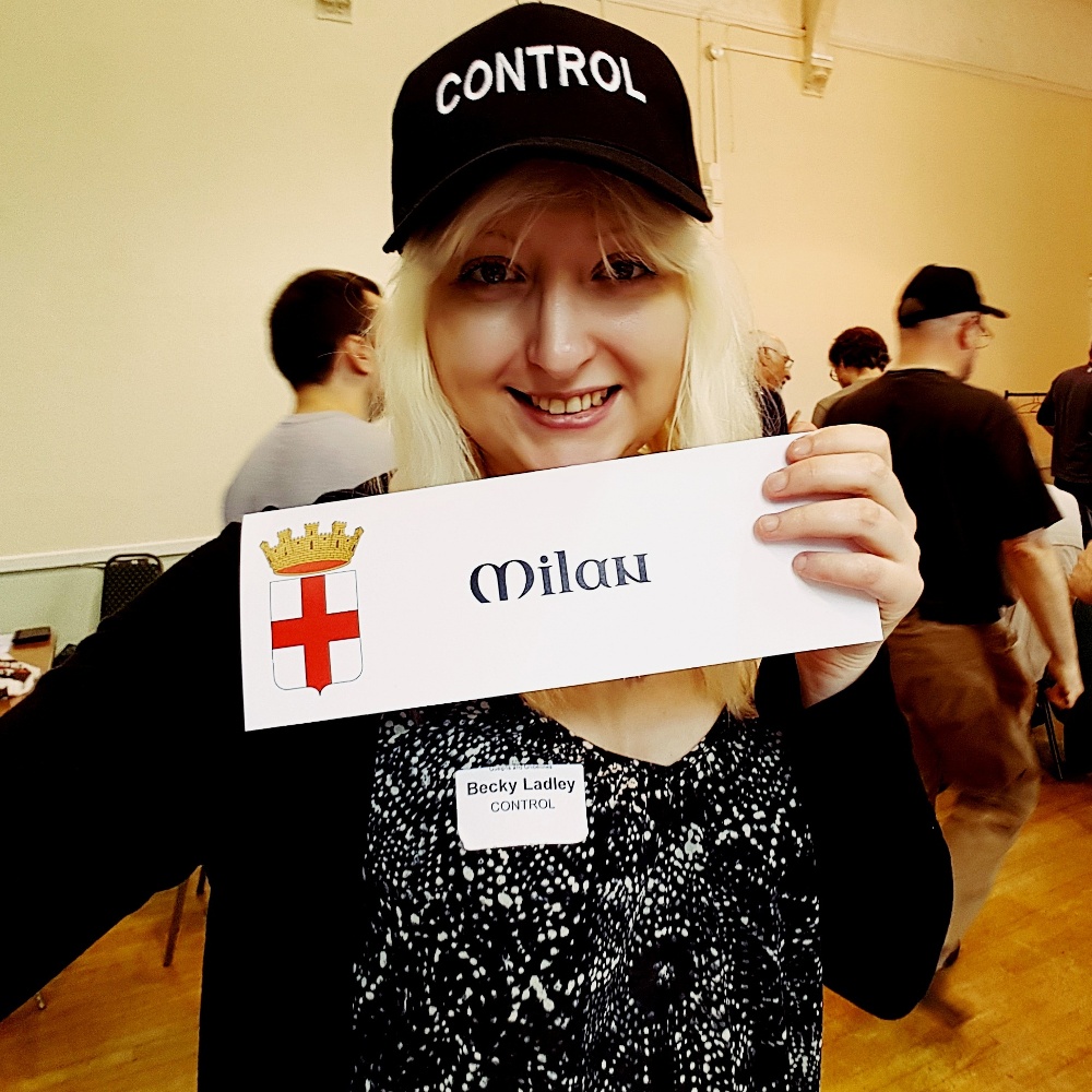 Guelphs and Ghibellines megagame Milan control