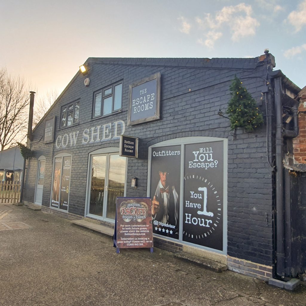 The Hatton Escape Rooms building