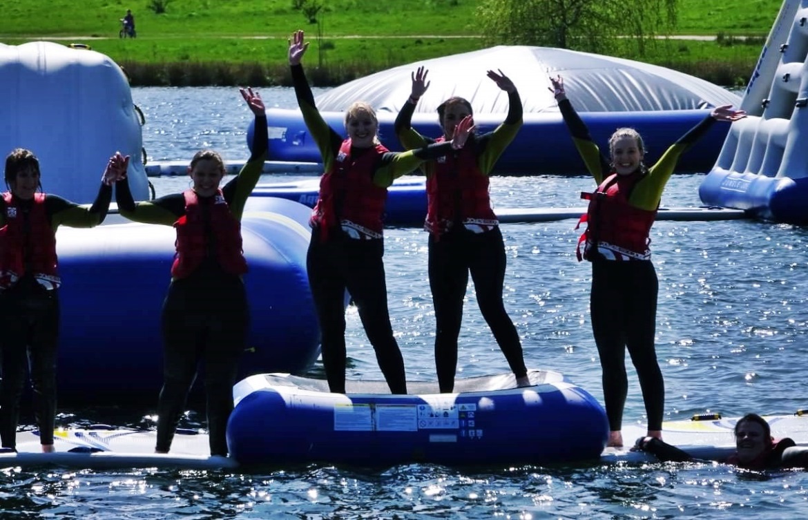 Total Wipeout at Sheffield Cable Aqua Park - How to throw a kickass hen party by BeckyBecky Blogs